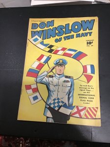 Don Winslow of the Navy #53 (1948) Full dress cover!  Affordable grade! VG+ Wow!