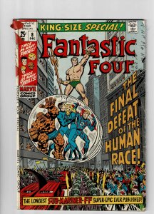 Fantastic Four Annual #8 (1970) Another Fat Mouse 4th Buffet Item! (d)