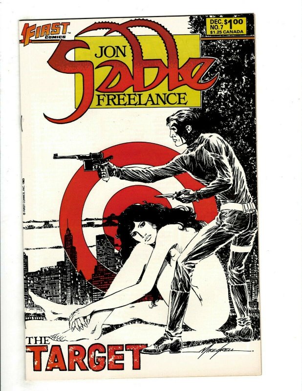 12 Jon Sable Freelance First Comics # 5 6 7 8 9 10 13 14 15 16 17 19 Spy HG4