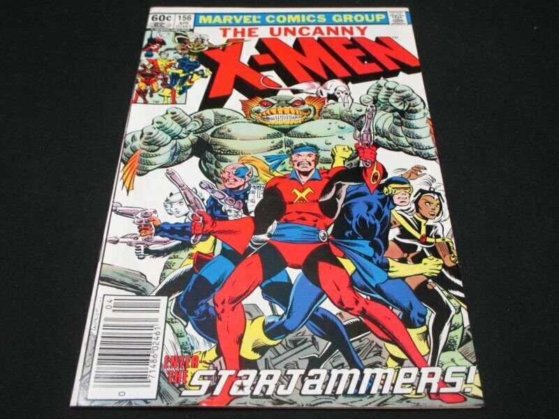 Uncanny X-Men #156 Origin Corsair 1st Appearance the Acanti 1982 High Grade