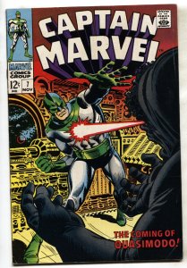 CAPTAIN MARVEL #7-1968-COSMIC MARVEL-FN+