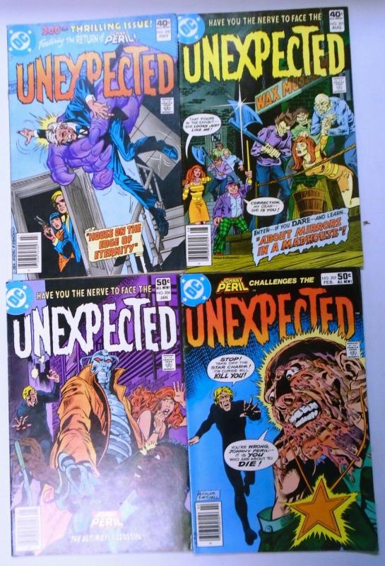 DC Bronze Age Horror Unexpected Comic Lot, From:#125-207, 20 Diff. Average 5.0