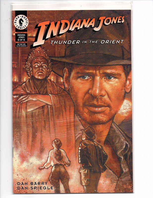 Dark Horse Comics Indiana Jones: Thunder in the Orient #6 Dan Barry Story & Art