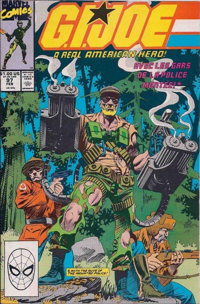 G.I. Joe, A Real American Hero #97 FN ; Marvel