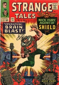 Marvel Strange Tales #141 (1966)Nick Fury Agent SHEILD Comic Book Grade GD 2.0