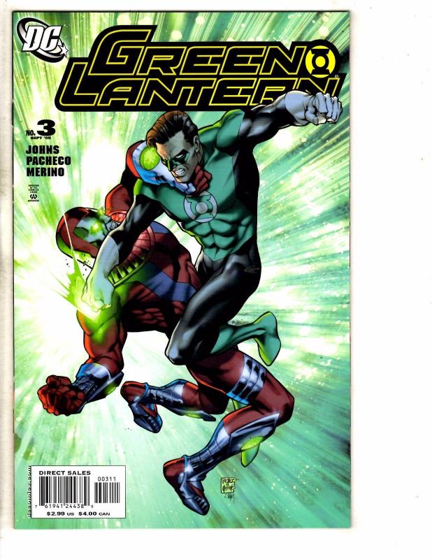 10 Green Lantern DC Comic Books # 1 (2) 3 4 6 7 8 11 12 + Secret Files 05' J263