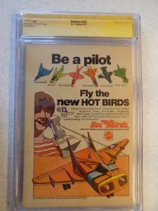 BATMAN # 232 DC 1ST RA'S AL GHUL CGC 6.5 SIGNED NEAL ADAMS DETECTIVE