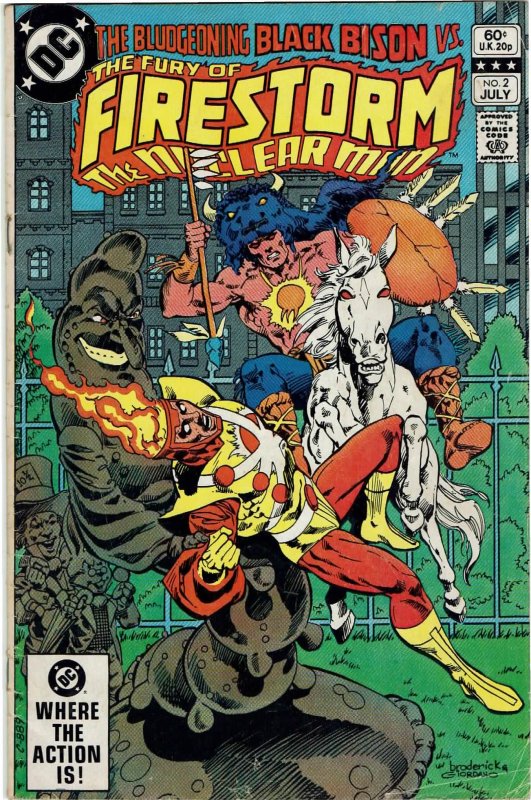 The Fury of Firestorm #2 (1982) Gerry Conway FN