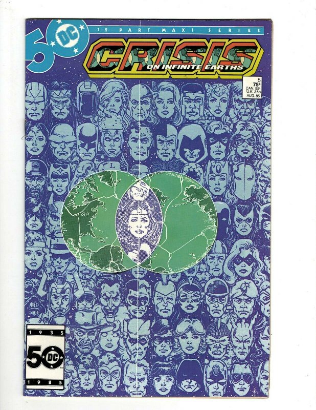 Crisis On Infinite Earths # 1 2 3 4 5 6 7 8 9 10 11 12 DC Comics LTD Series OF2