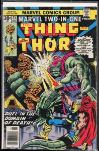 Marvel Two-in-One #23 (1977) The Thing