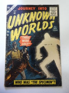Journey Into Unknown Worlds #46 VG+ Condition