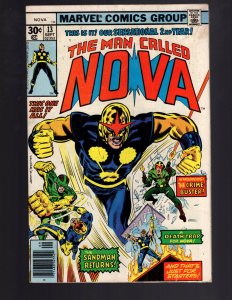 Nova #13 (1977) THE SANDMAN RETURNS!
