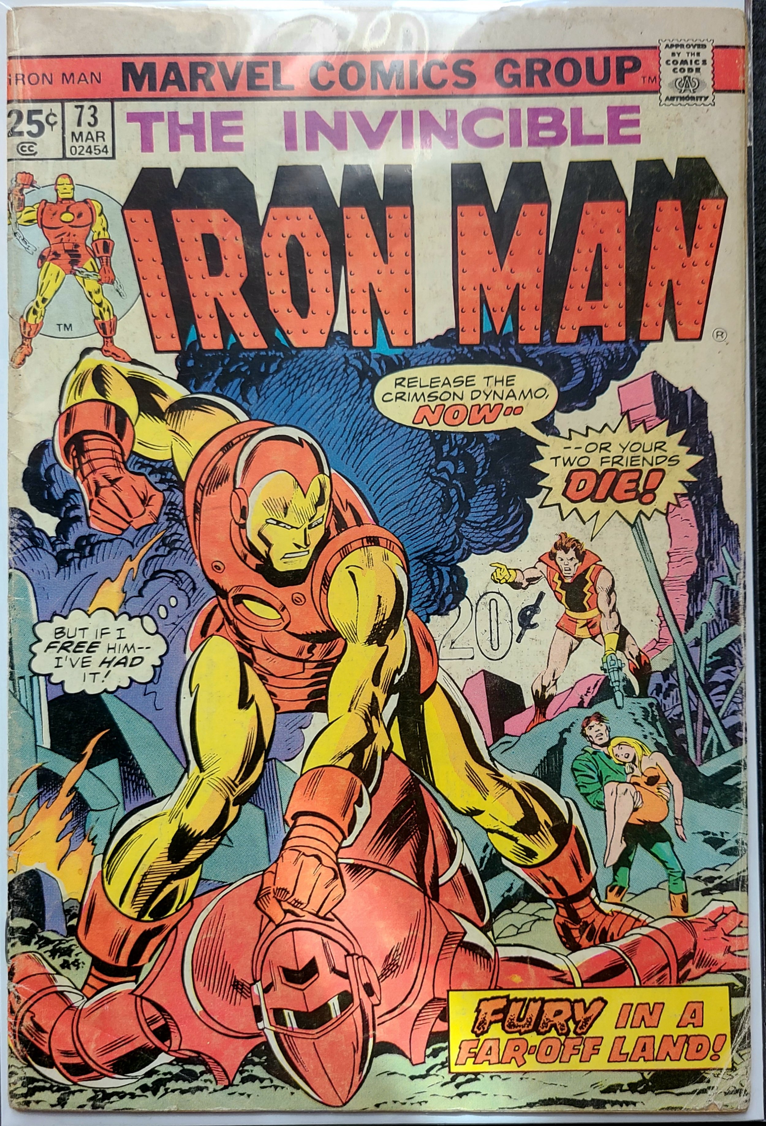 Invincible Iron Man 73 | Comic Books - Bronze Age, Marvel, Iron Man ...
