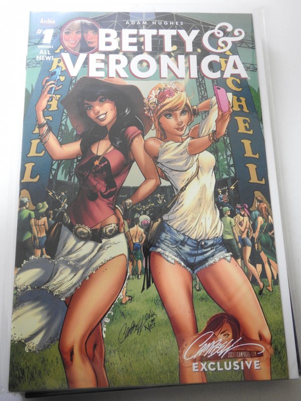 Betty & Veronica #1 J. Scott Campbell Variant (2016)