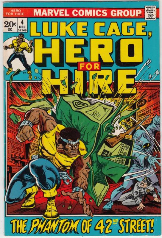 Luke Cage Hero for Hire #4 (Dec-72) NM- High-Grade Luke Cage