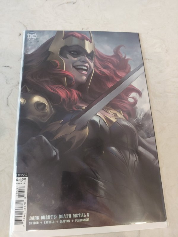 Dark Knights: Death Metal #5 Stanley Artgerm Lau Variant C DC Comics 2021