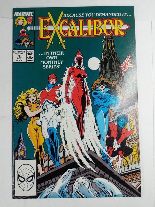 Excalibur #1 NM- 1st Widget Chris Marvel Comics C46A