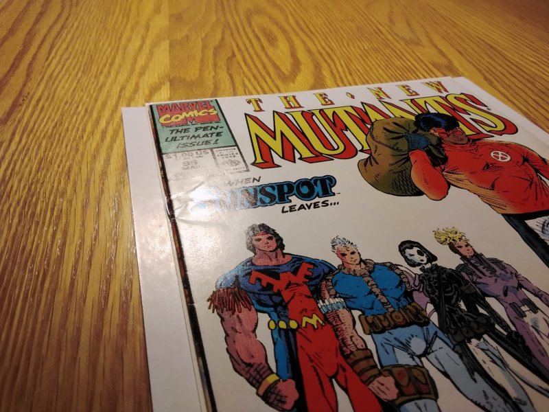 The New Mutants #99 Newsstand Edition (1991)