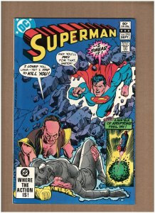 Superman #375 DC Comics 1982 Curt Swan VF+ 8.5