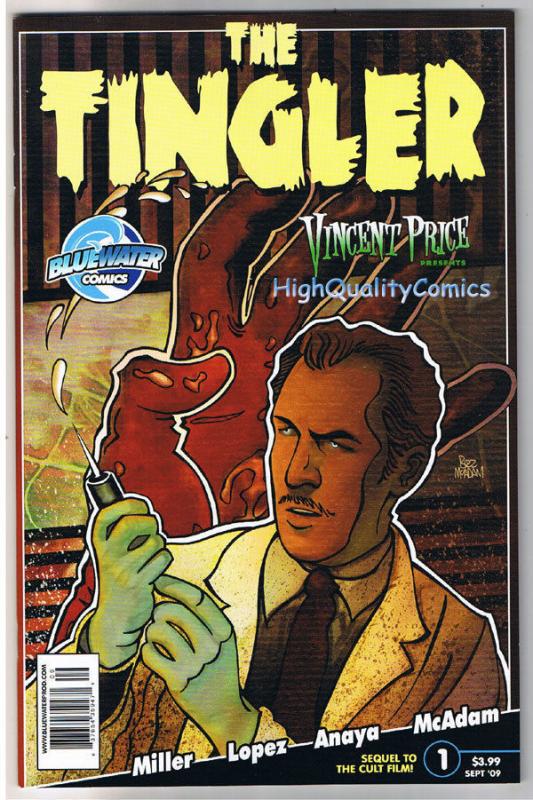 VINCENT PRICE TINGLERS #1, NM, Horror, Alex Lopez, 2009, more in our store
