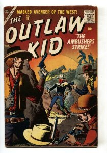 The Outlaw Kid #18 1957- Atlas Western Comic- Maneely- Williamson VG-