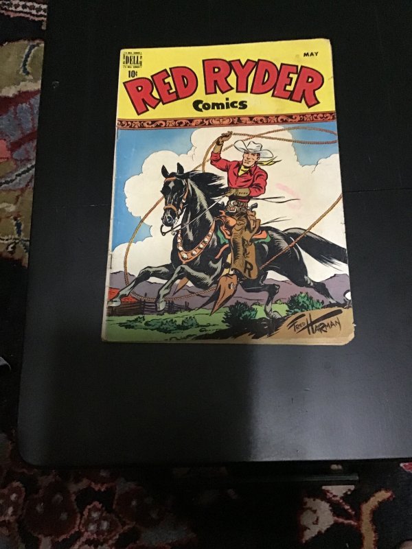 Red Ryder Comics #70 (1949) Frank Harmon Art! Affordable grade! VG+ Wow!