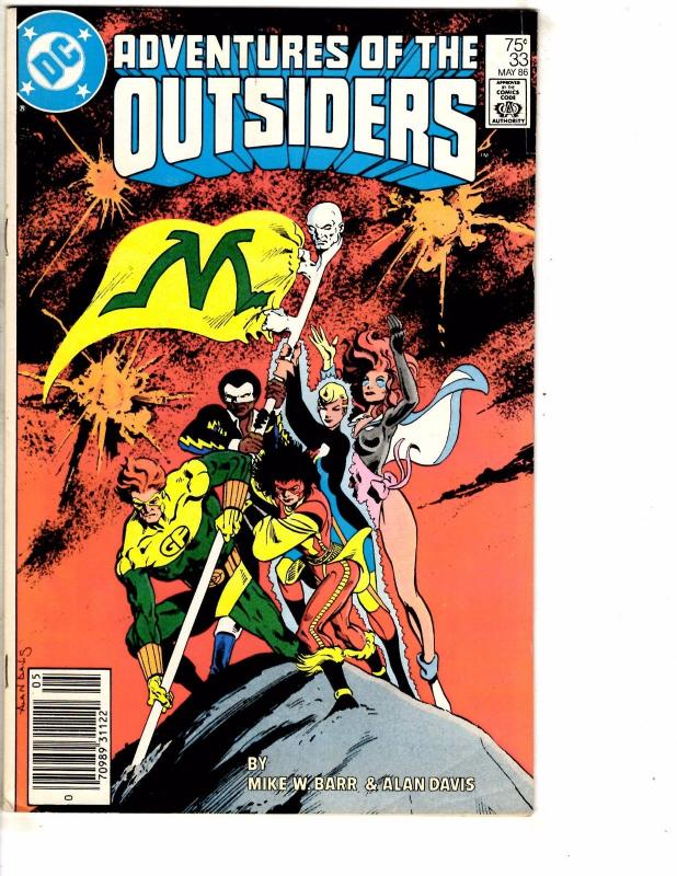 Lot Of 6 Outsiders DC Comic Books # 33 34 35 36 46 + Special # 1 Batman J214