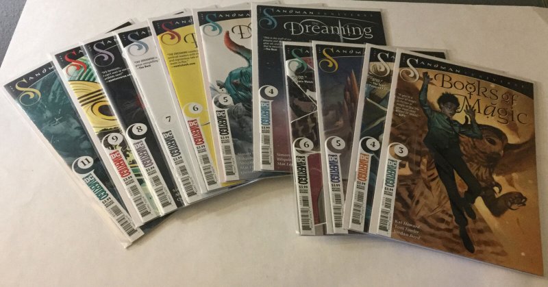 Sandman Universe The Dreaming 4-9 11 Books Of Magic 3-6 House Of Wispers 5-8 Nm 