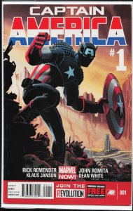 Captain America #1 (2013) Captain America [Key Issue]