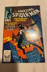 The Amazing Spider-Man #252 (1984)first black costume in Asm -description dimpl