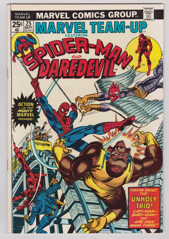 Marvel Team-Up #25 Vol. 1 1974