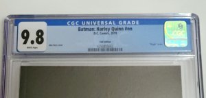 Batman: Harley Quinn CGC 9.8 Alex Ross Foil Virgin Variant FREE SHIPPING