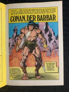 1981 CONAN THE BARBARIAN Condor Marvel German Digest Comic #7 FN+ 6.5