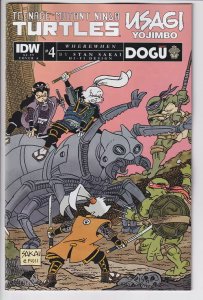 TMNT USAGI YOJIMBO WHEREWHEN (2023 IDW) #4 CVR A SAKAI
