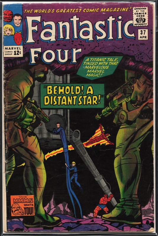 Fantastic Four #37 (1965) Fantastic Four [Key Issue]