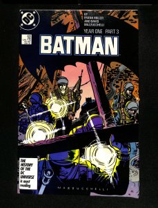 Batman #406 Year One Part 3 Frank Miller!