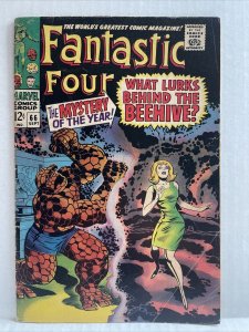 Fantastic Four #66 1967 Origin Of HIM ; Adam Warlock Incomplete Missing Ad Page