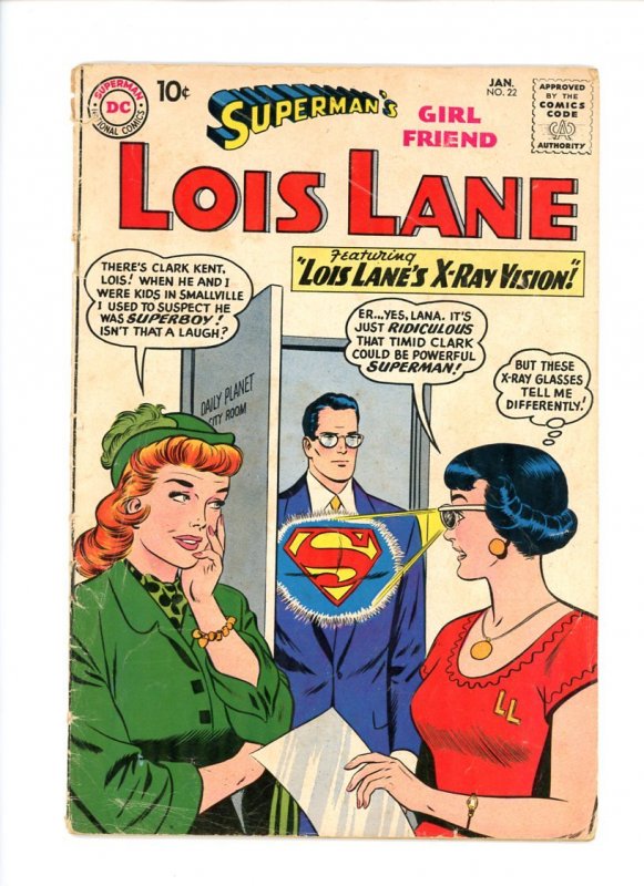 Superman's Girl Friend Lois Lane #22  VG  1961