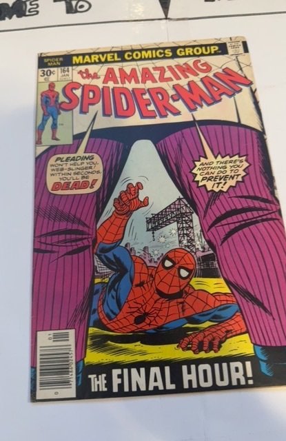 The Amazing Spider-Man #164 (1977)the final hour with kingpin