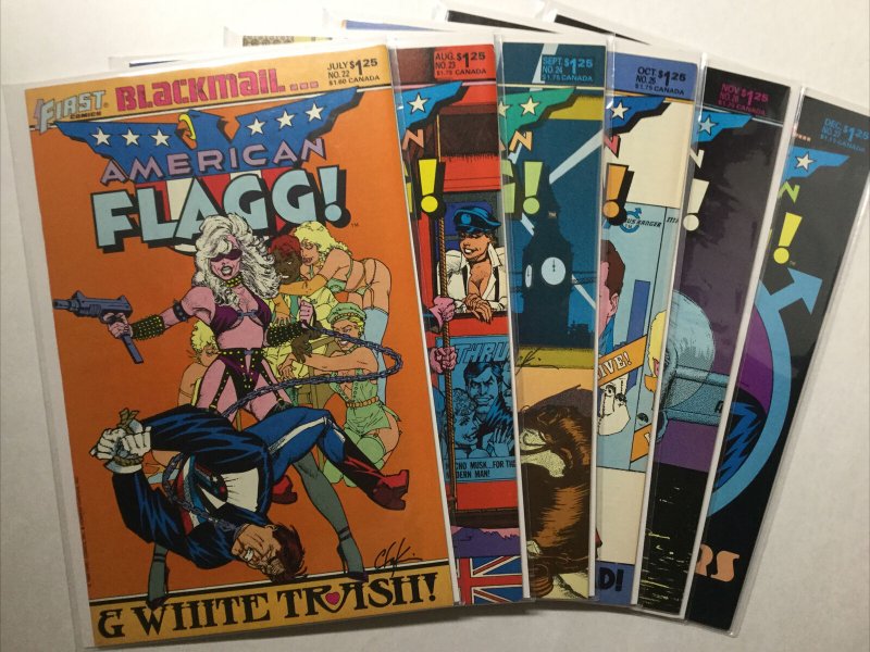 American Flagg 1-31 Nm- Near Mint- 9.2 First Comics