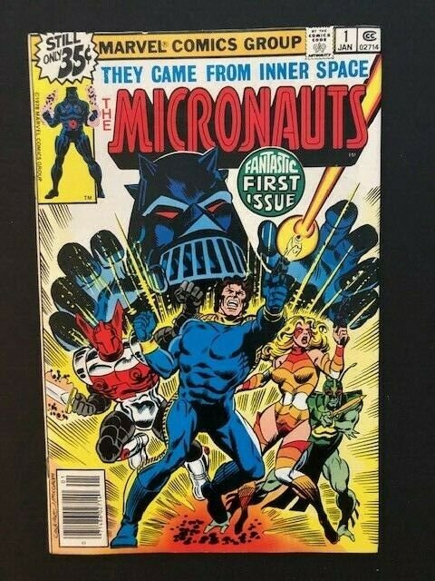 MARVEL THE MICRONAUTS FIRST ISSUE #1 FINE/VERY FINE 1978 (A181)