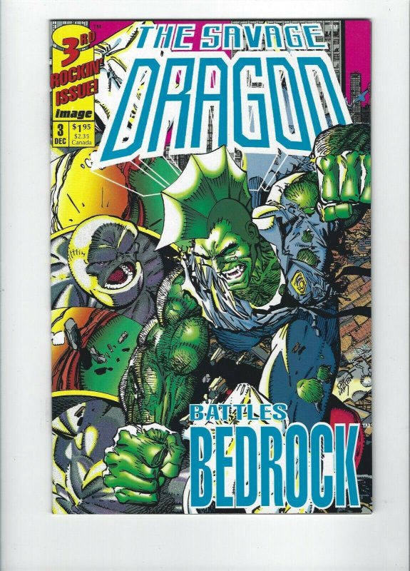 Savage Dragon #1 2 3 Complete First Series Erik Larson Image Comics 1992  