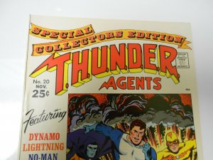 1969 T.H.U.N.D.E.R. AGENTS #20 VF Reed Crandall Wally Wood Chic Stone