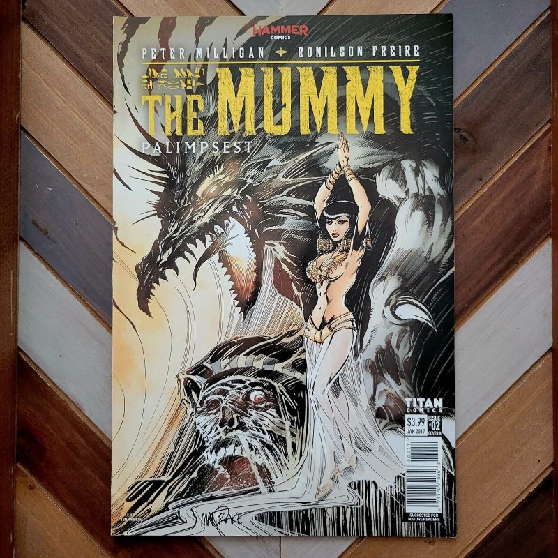 THE MUMMY: Palimpsest #1-3 HIGH GRADE (HAMMER 2016) HORROR / FANTASY Set of 3