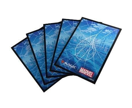 MTG Marvel's Spider-Man Premium Art Sleeves Island By Gamegenic