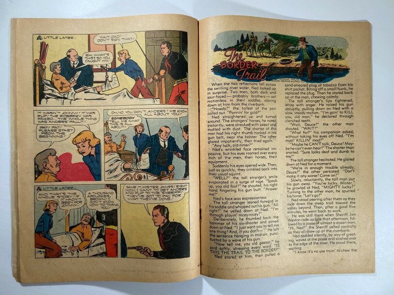 Four Color #455 Johnny Mack Brown Comics August Lenox Cover 1953 Dell Comics