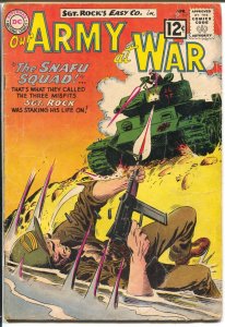Our Army At War #117 1962-DC-Sgt. Rock-Joe Kubert-G/VG