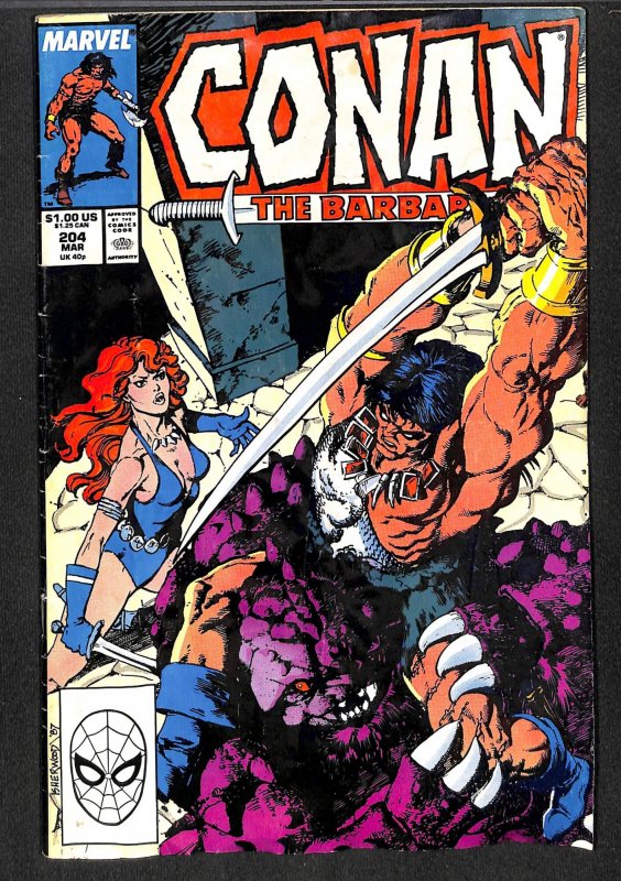 Conan the Barbarian #204 (1988)