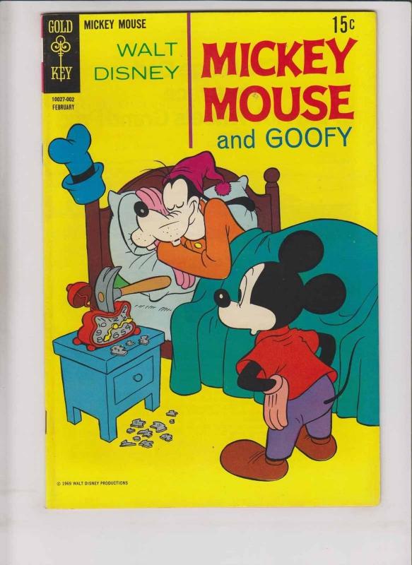 Walt Disney's Mickey Mouse #124 VF- february 1970 - goofy - silver age ...