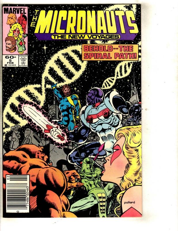 11 The Micronauts The New Voyages Marvel Comics #1 2 3 4 5 6 7 8 9 10 11 WS5